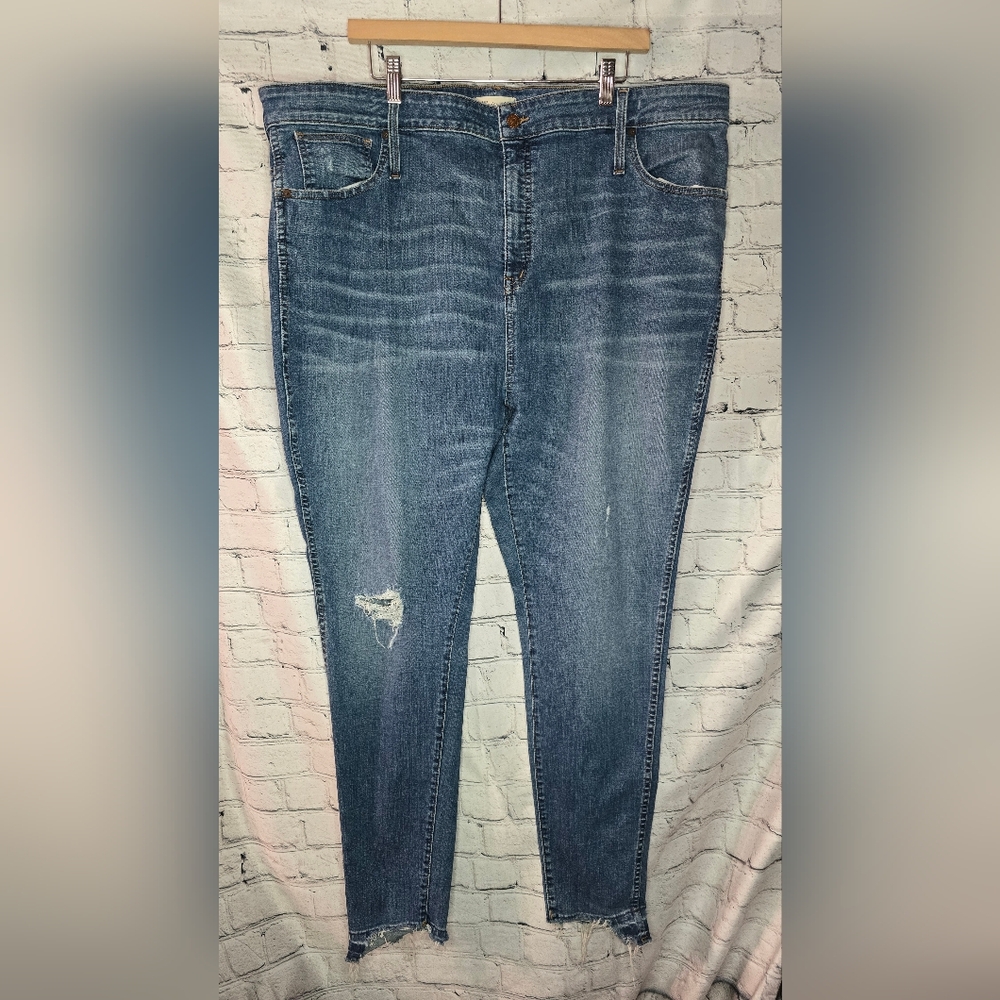 Madewell Curvy Tall High Rise Skinny Jean Size 37 T